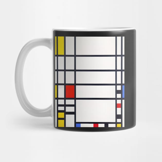 Trafalgar Square by Mondrian by MurellosArt